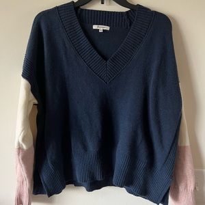Madewell Brand Color Block Sweater - Size L